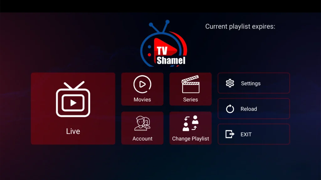 Meilleure application IPTV Shamel TV